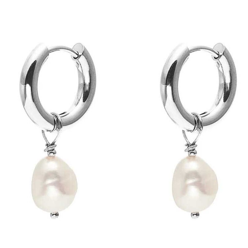 Silk & Steel Allure Hoops image number 0